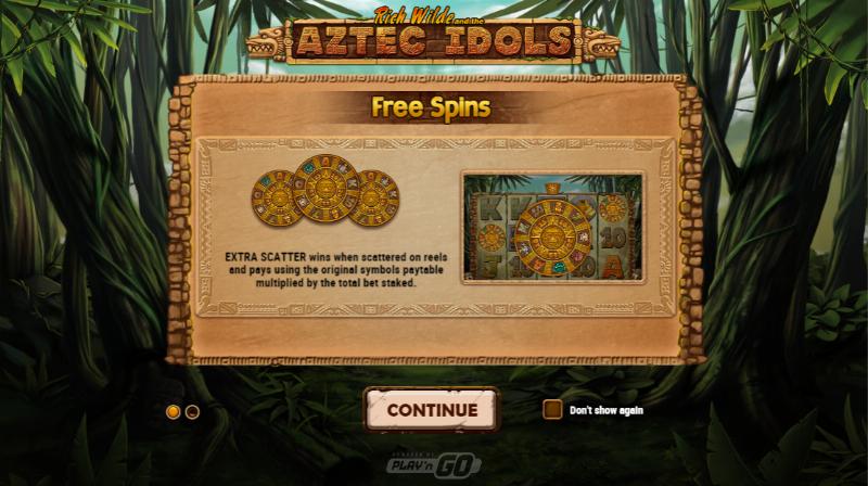 Aztec Idols game design